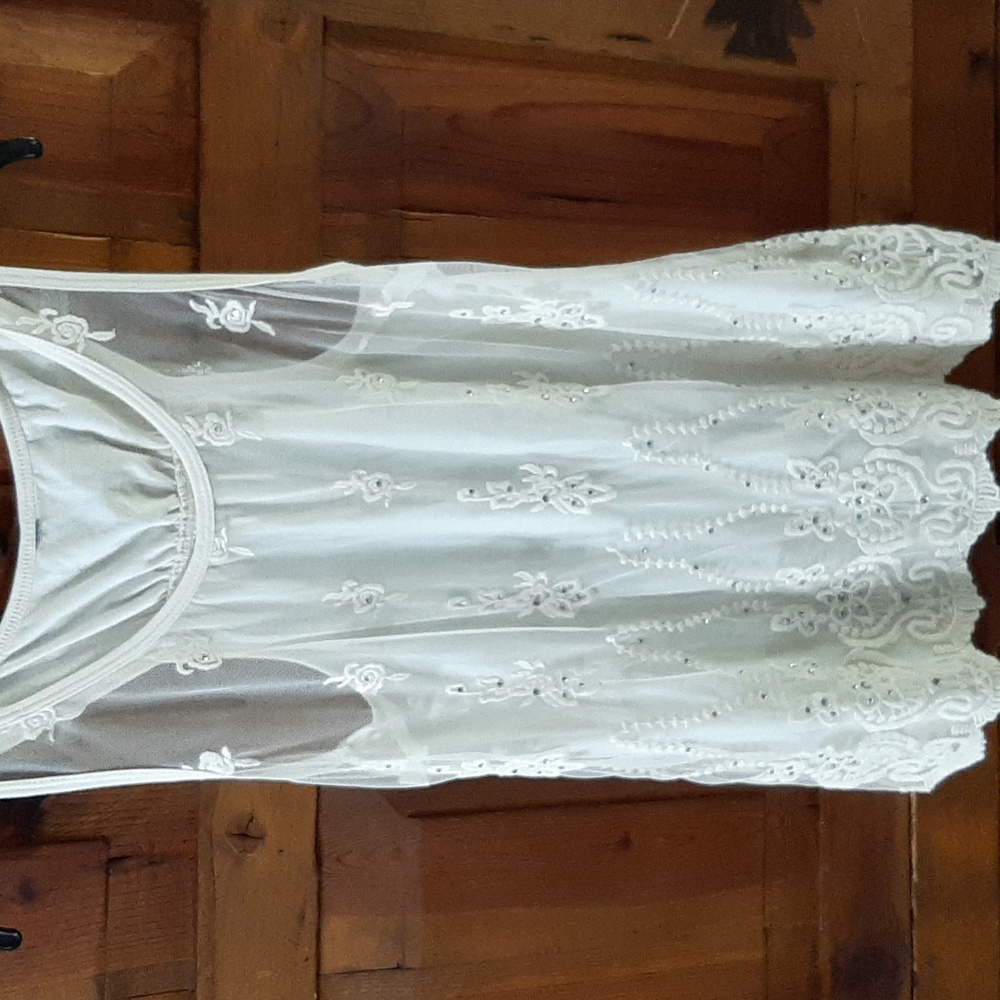 Lace tank top